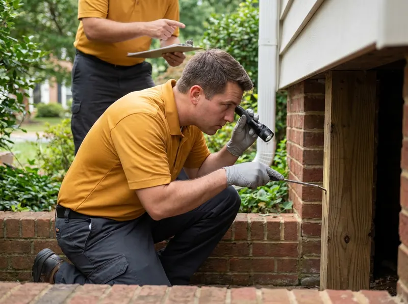 Termite Inspection & WDI Report in Fairfax, VA